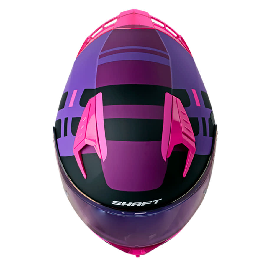 CASCO MOTO SHAFT 526SP EVO SAMPLER MORADO INTEGRAL5