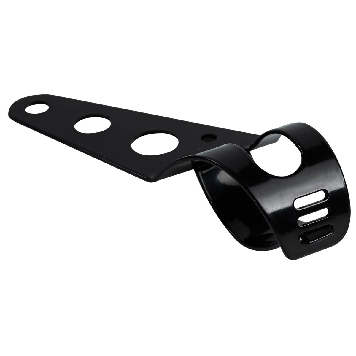 Set de brackets soporte para foco principal de moto chopper cafe racer3