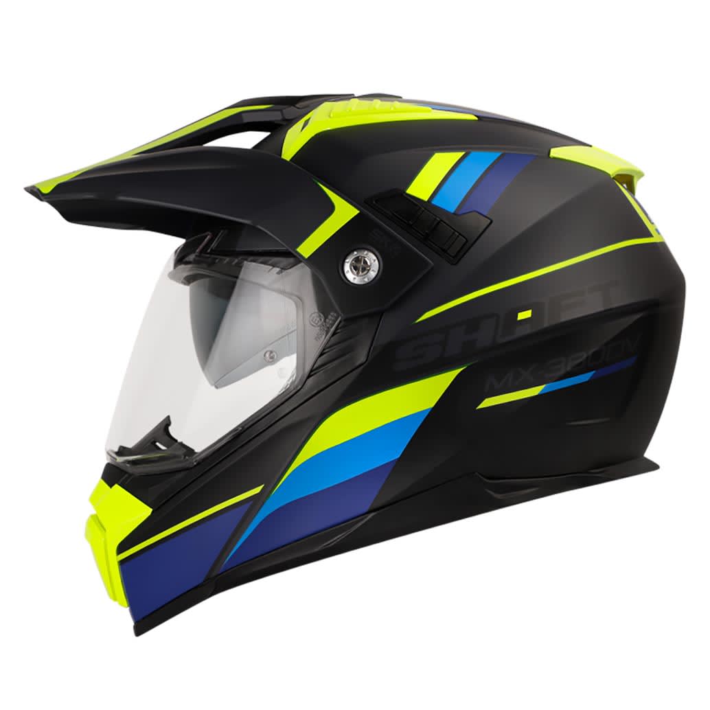 CASCO MOTO SHAFT MX-380 MULTIPROPÓSITO DOTS AZ.NAVY.M AM.N1