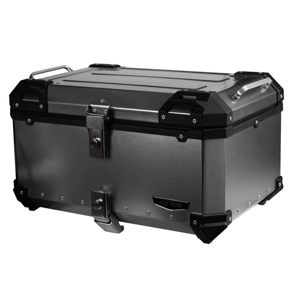 Maleta top case para moto 4rs e72 aluminio silver 64 litros forro interior1