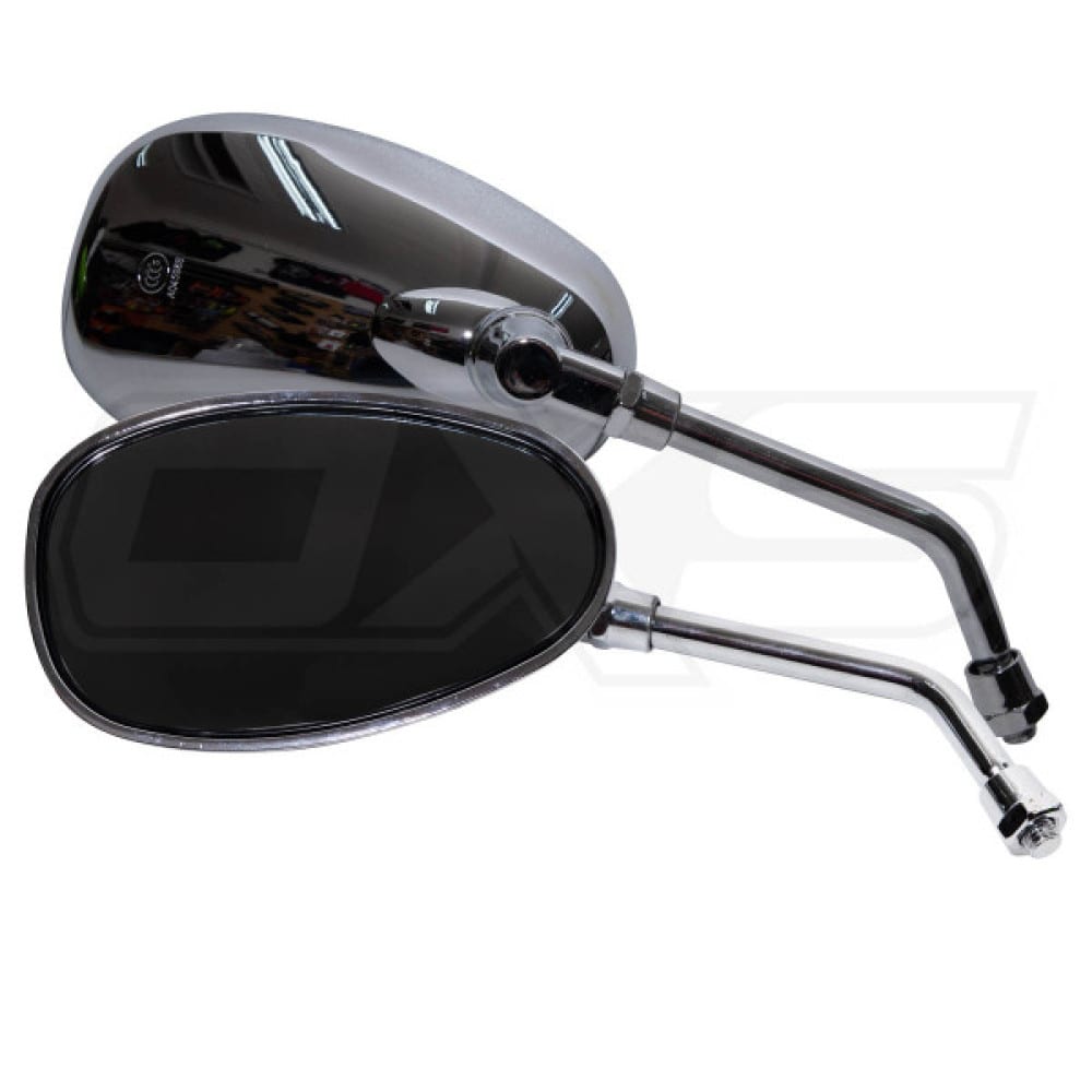 Espejos Para Moto Cromados Chopper2
