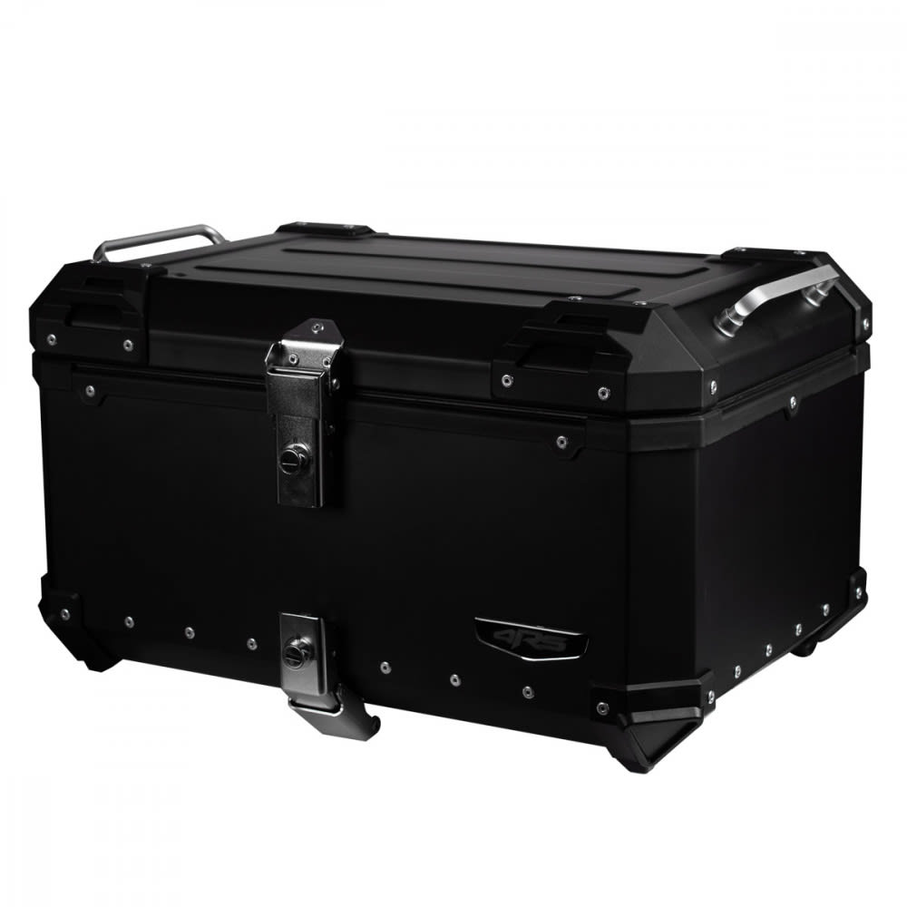 Maleta top case para moto 4rs e72 aluminio negra 64 litros forro interior4