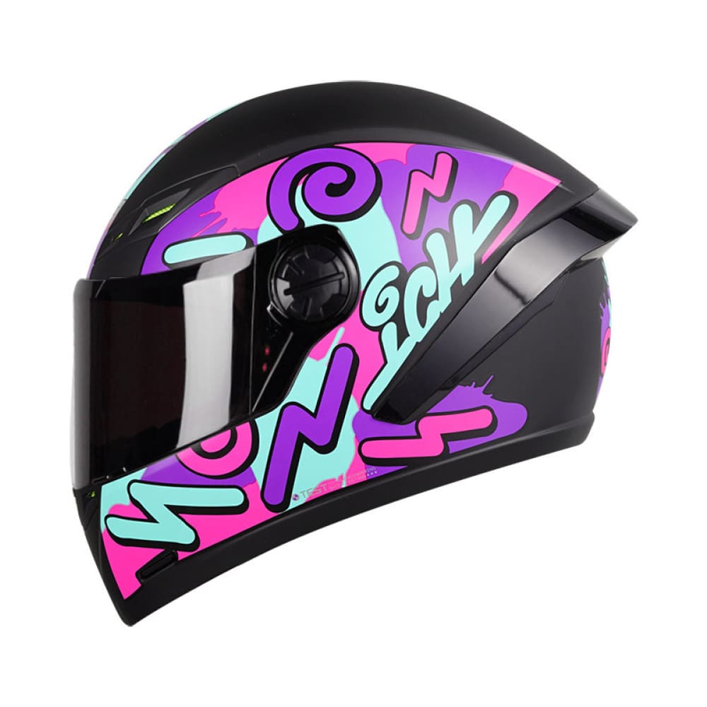 Casco moto ich 501sp party mr.n sm integral certificación DOT 3cv2