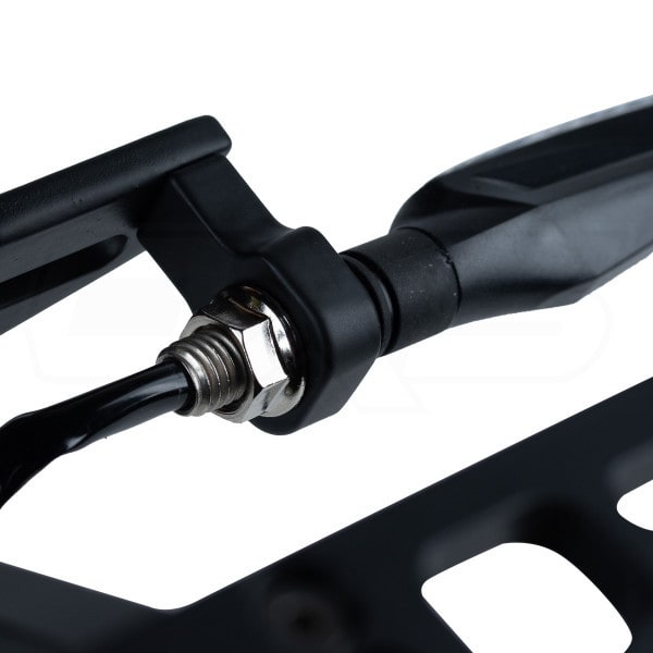 placa base porta patente para moto cola metal deportivo con soporte de intermitentes5