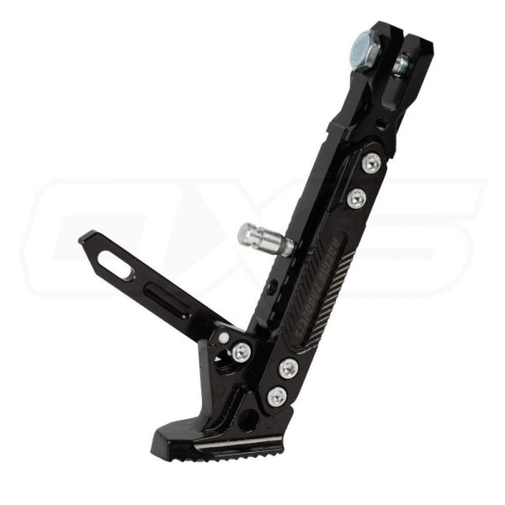 Pata de apoyo para moto aluminio cnc ajustable3