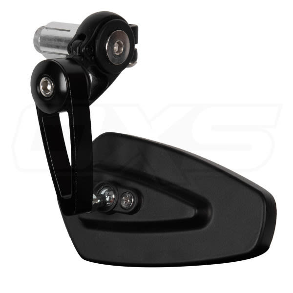 Espejos para moto tope de puño volante con tinte azul3