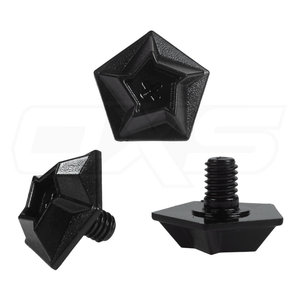 Set de 3 tornillos de repuesto para casco enduro faseed3