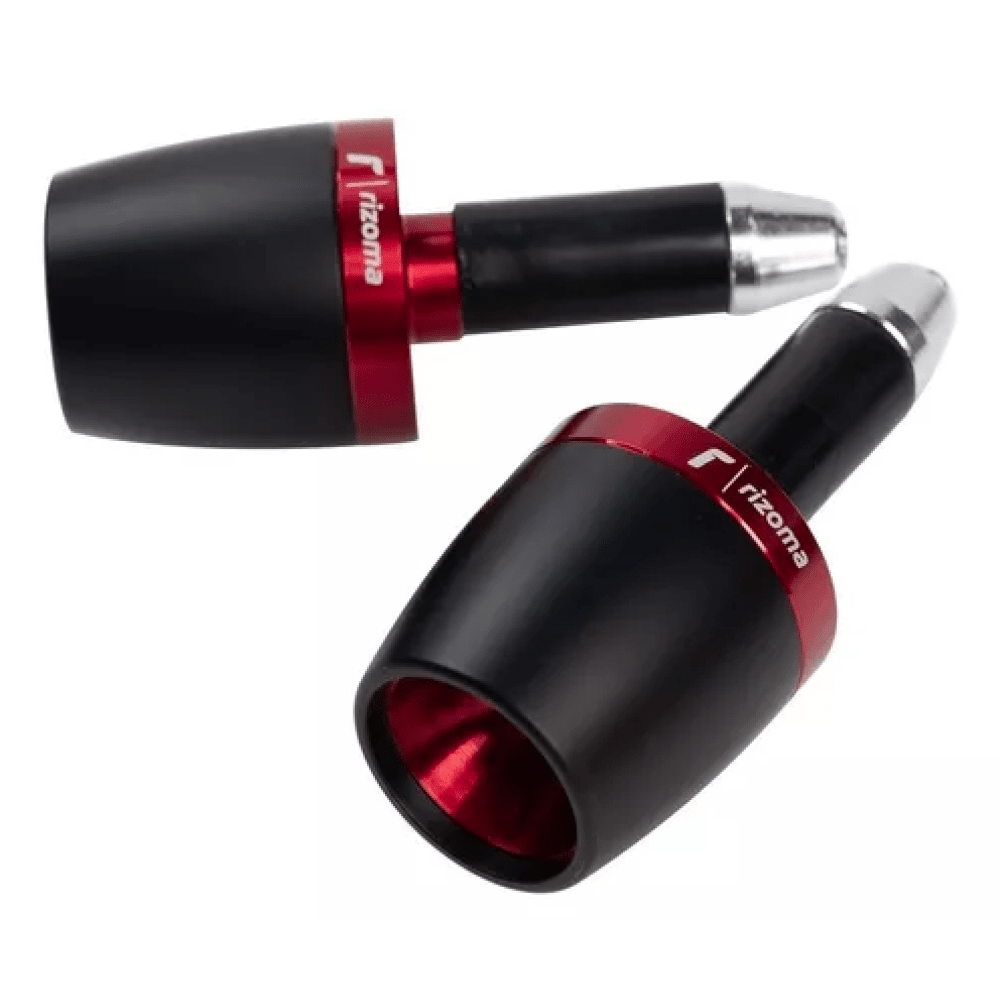 Topes para puño volante moto moxi cnc rojo1