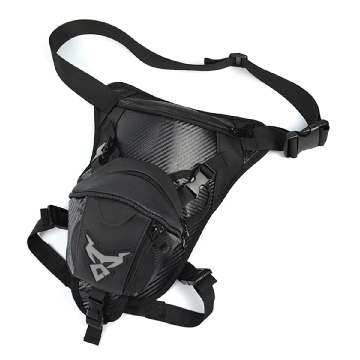 Muslera para moto motocentric 11-MC-0098 3,5 litros gris1