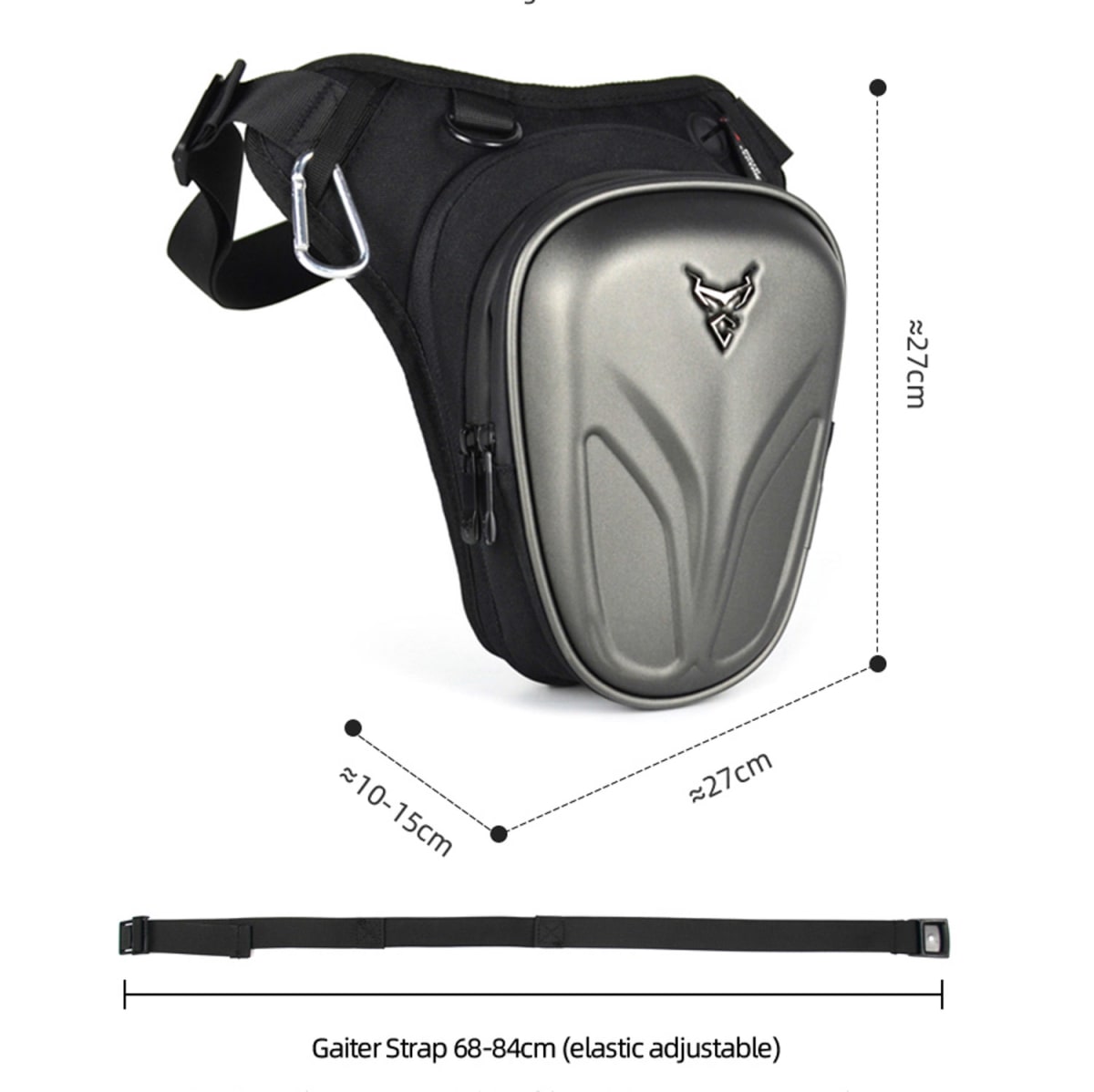 Muslera para moto motocentric 11-MC-0119 2 a 3,2 litros expandible7