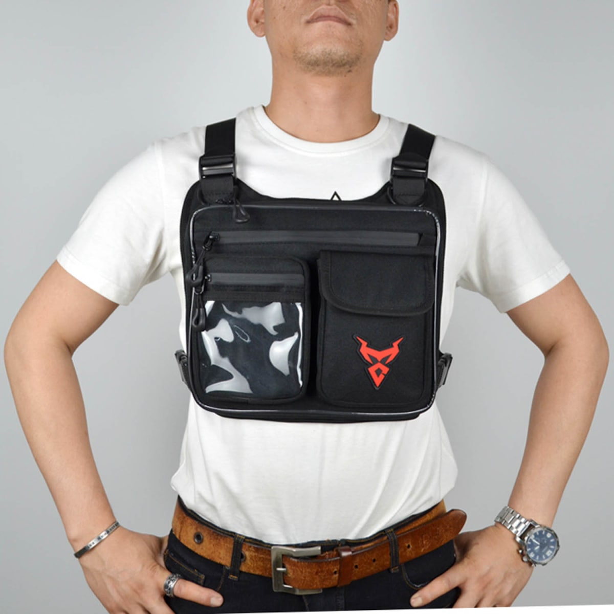 Bolso de pecho para moto motocentric MC-01202