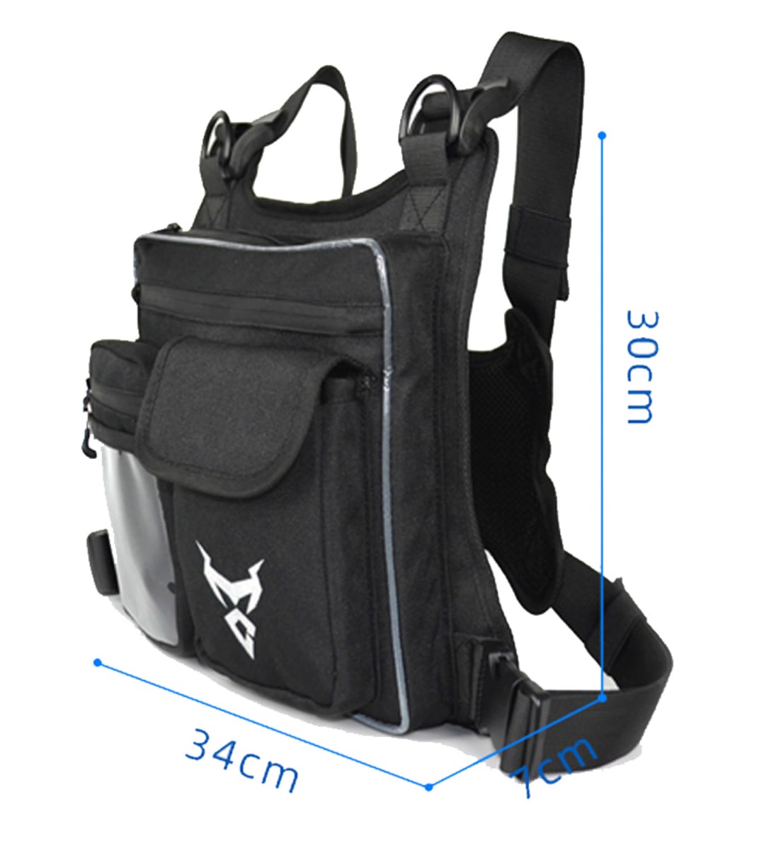 Bolso de pecho para moto motocentric MC-01207