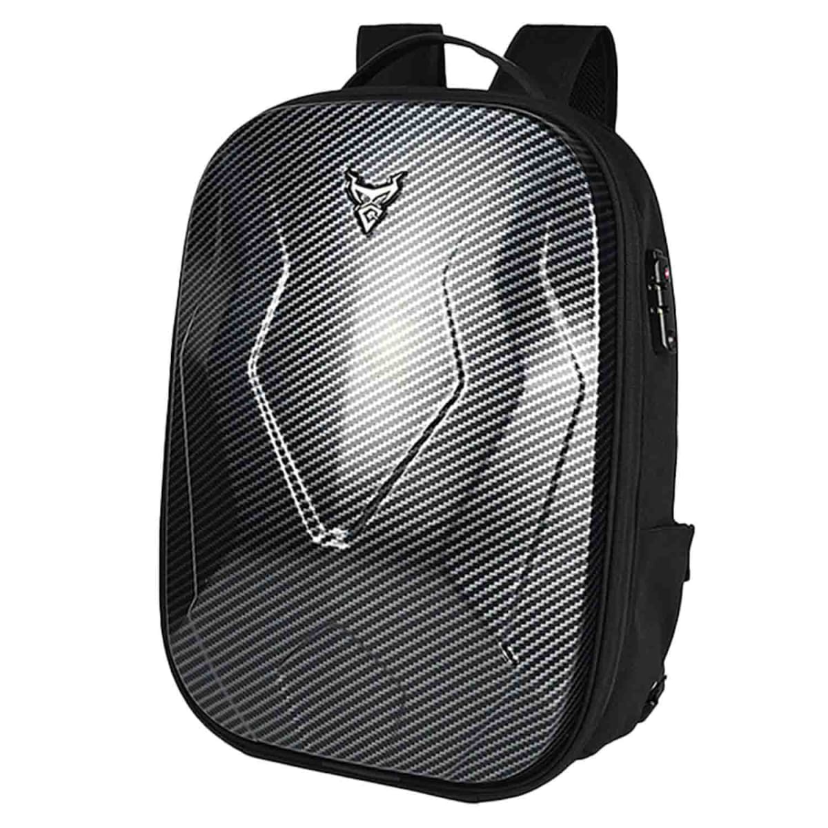 Mochila para moto motocentric rigida expandible de 29 a 45 litros mc-01231