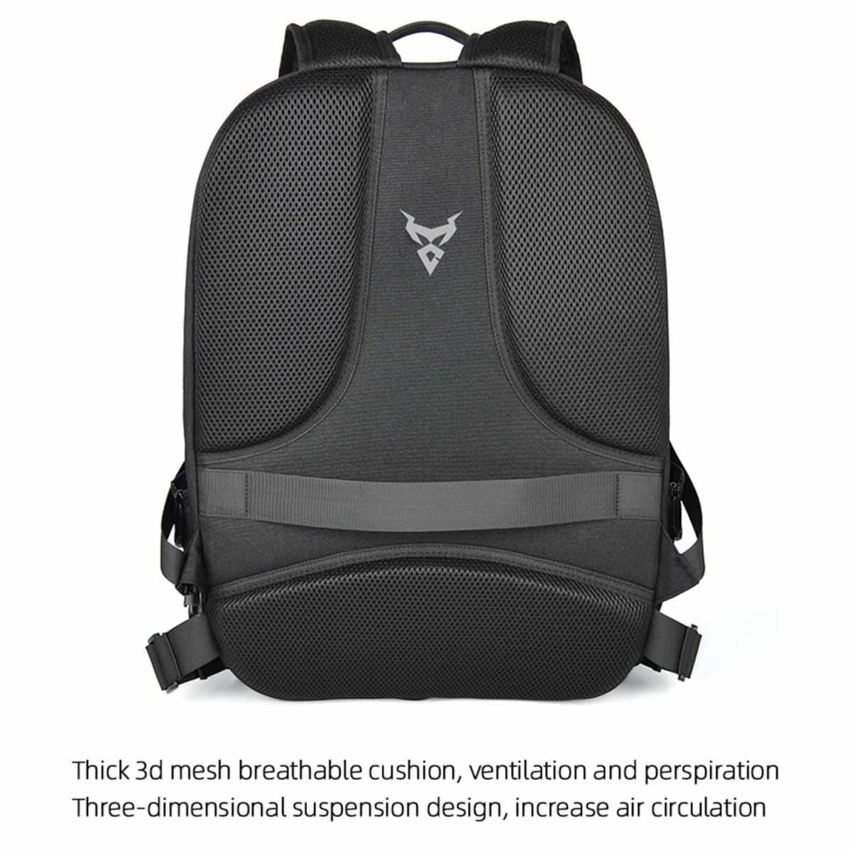 Mochila para moto motocentric rigida expandible de 29 a 45 litros mc-01236