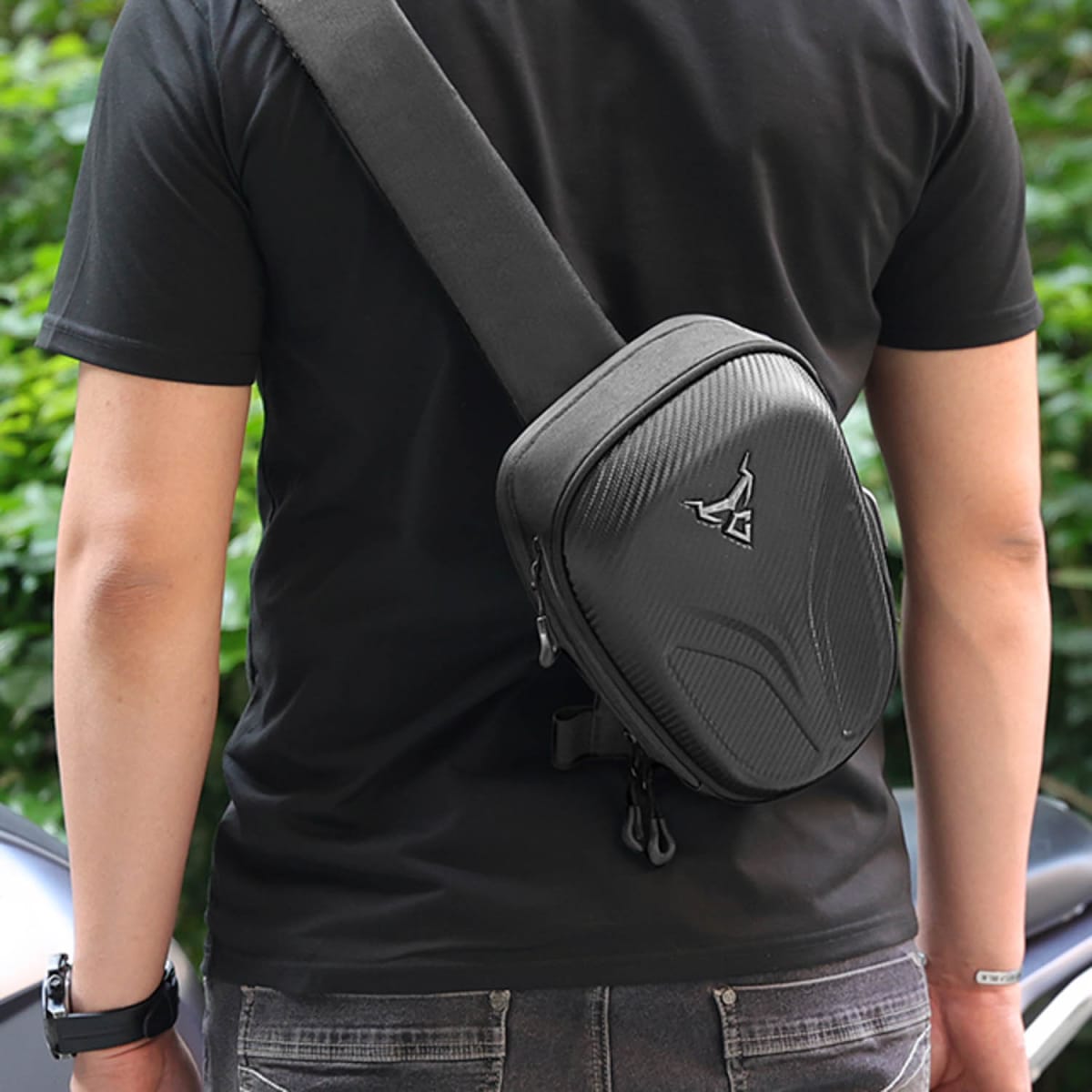 Bolso crossbody motocentric para moto 11-mc-0132 3,5 litros4