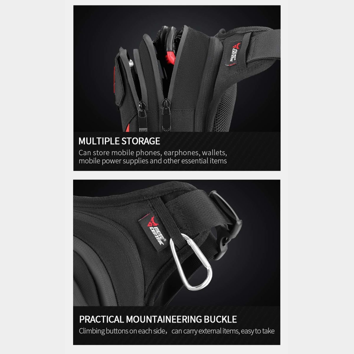 Muslera para moto motocentric 11-MC-0150 2,5 a 3,5 litros expandible6