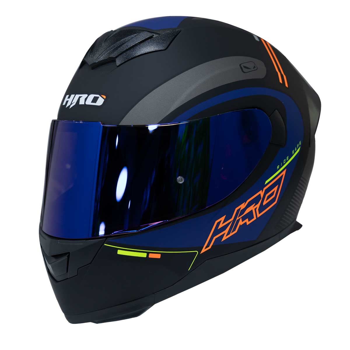 VISOR MICA DE REPUESTO PARA CASCO MOTO HRO 511 C/PIN IR.AZ2