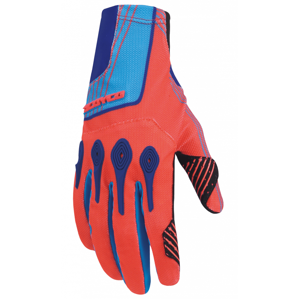 Guantes para moto scoyco mx58 motocross enduro naranjo1