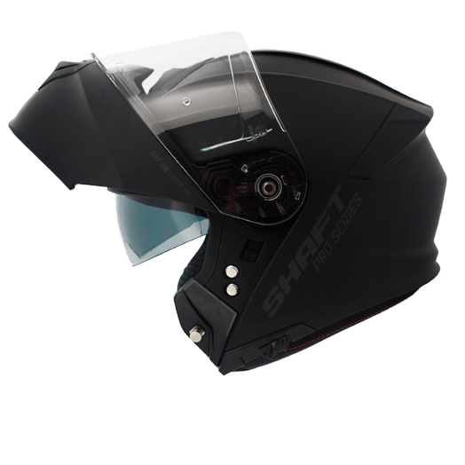 Casco moto Shaft pro 4000dv Abatible solid n.m sun visor norma europea ecer-22052