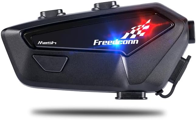 Manos libres freedconn FX pro para casco moto IP67 intercomunicador mesh 6 vías2