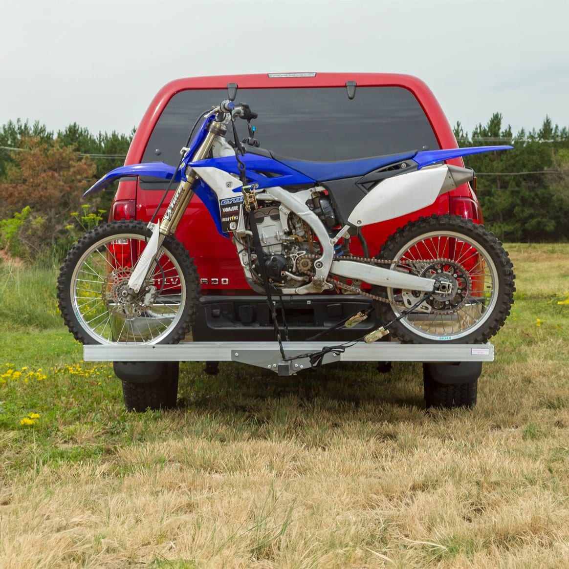 Porta moto para auto aluminio coco arrastre con rampa4