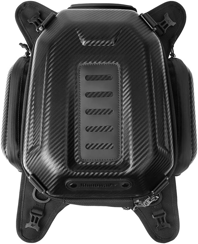 Bolso estanque para moto rhinowalk mtr3001 expandible 15 a 18 litros2