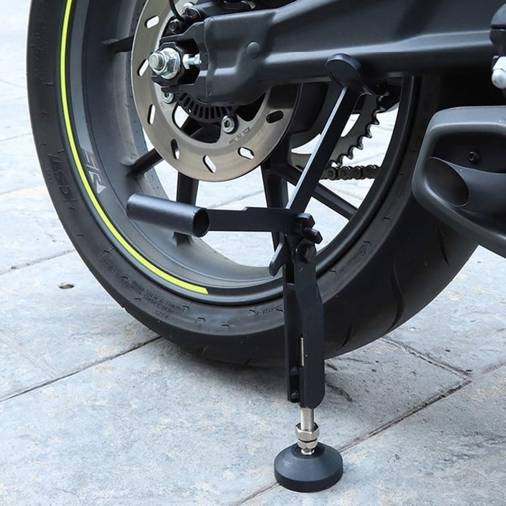 Elevador de moto lateral para mantenimiento ajustable3