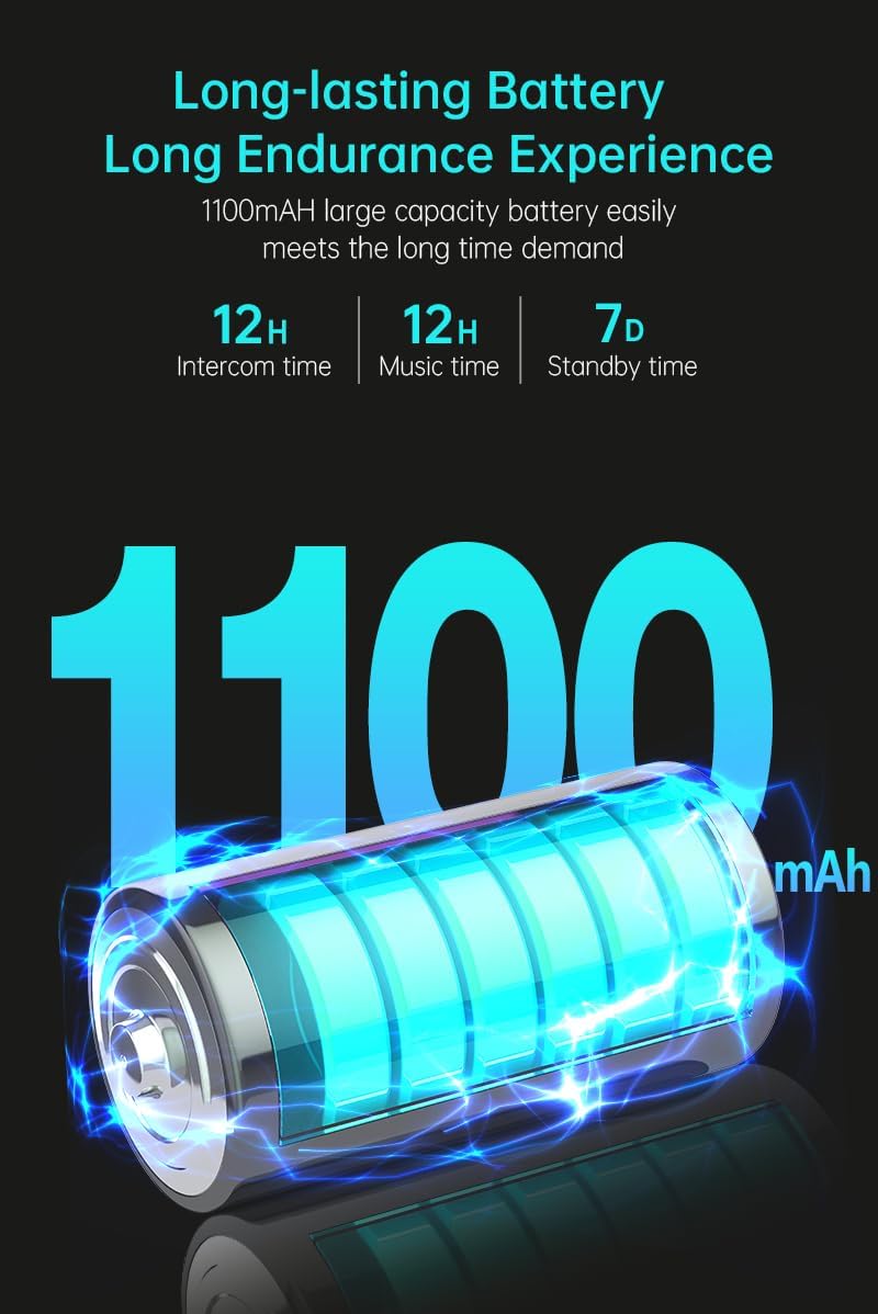 Manos libres freedconn FX pro para casco moto IP67 intercomunicador mesh 6 vías7