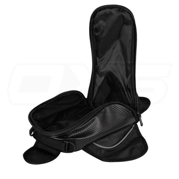 Mini bolso de estanque para moto 5,7 litros magnético + correa3