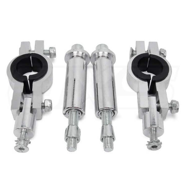 Cubre puños de Aluminio para Motos Enduro Cross ATV negro3