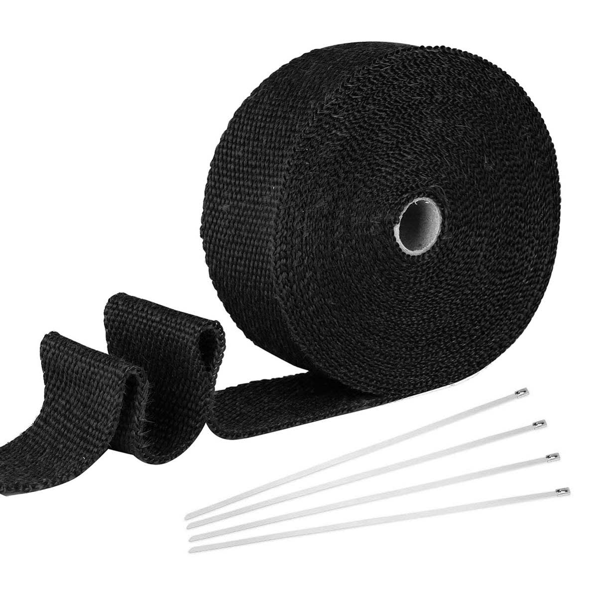 Rollo De Cinta Aislante Temperatura Para Escapes Auto Moto1