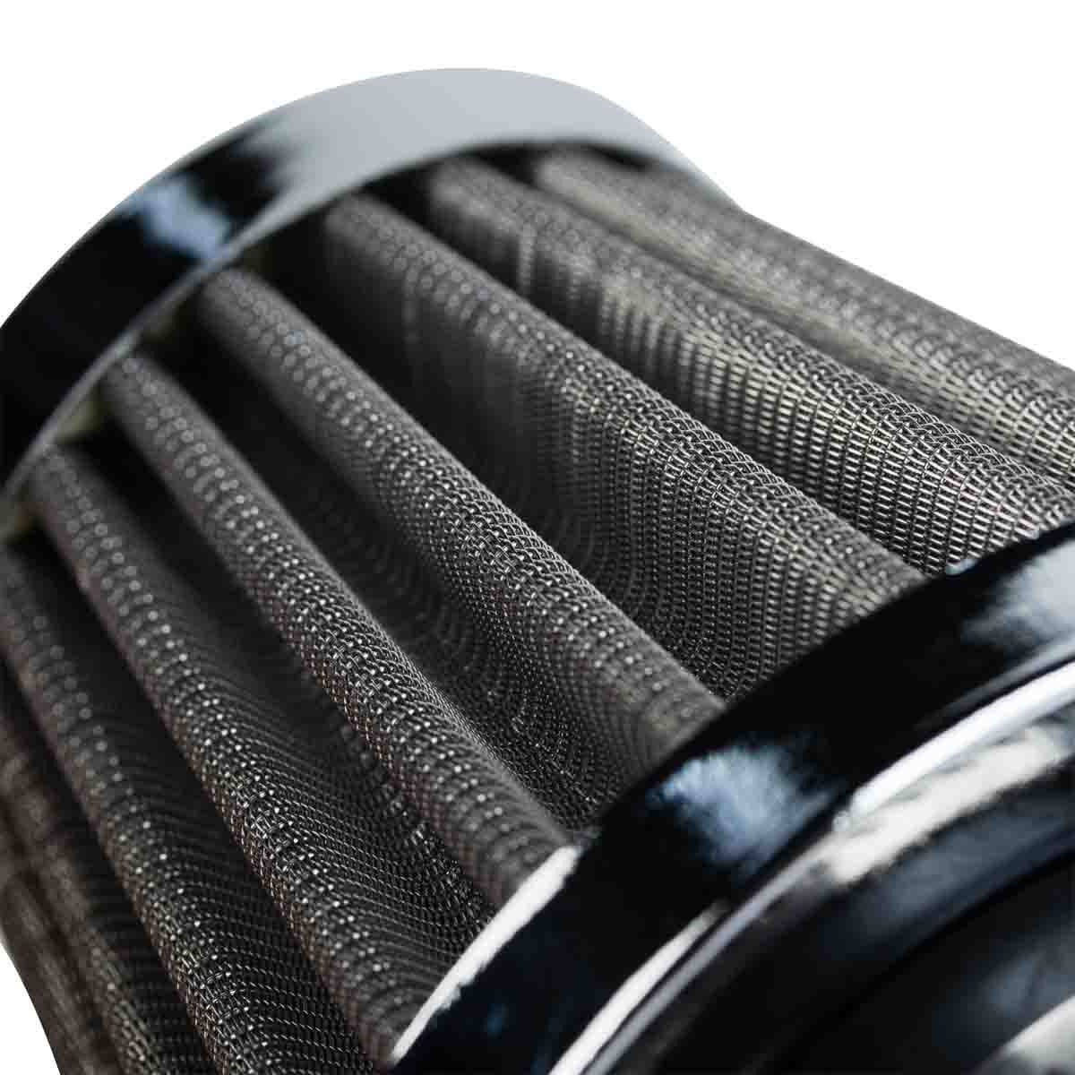Filtro conico de aire para moto metalico reutilizable3