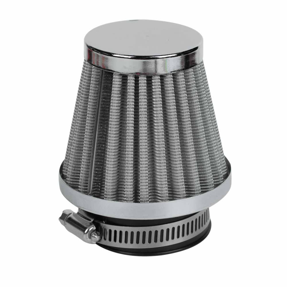 Filtro conico de aire para moto metalico reutilizable1