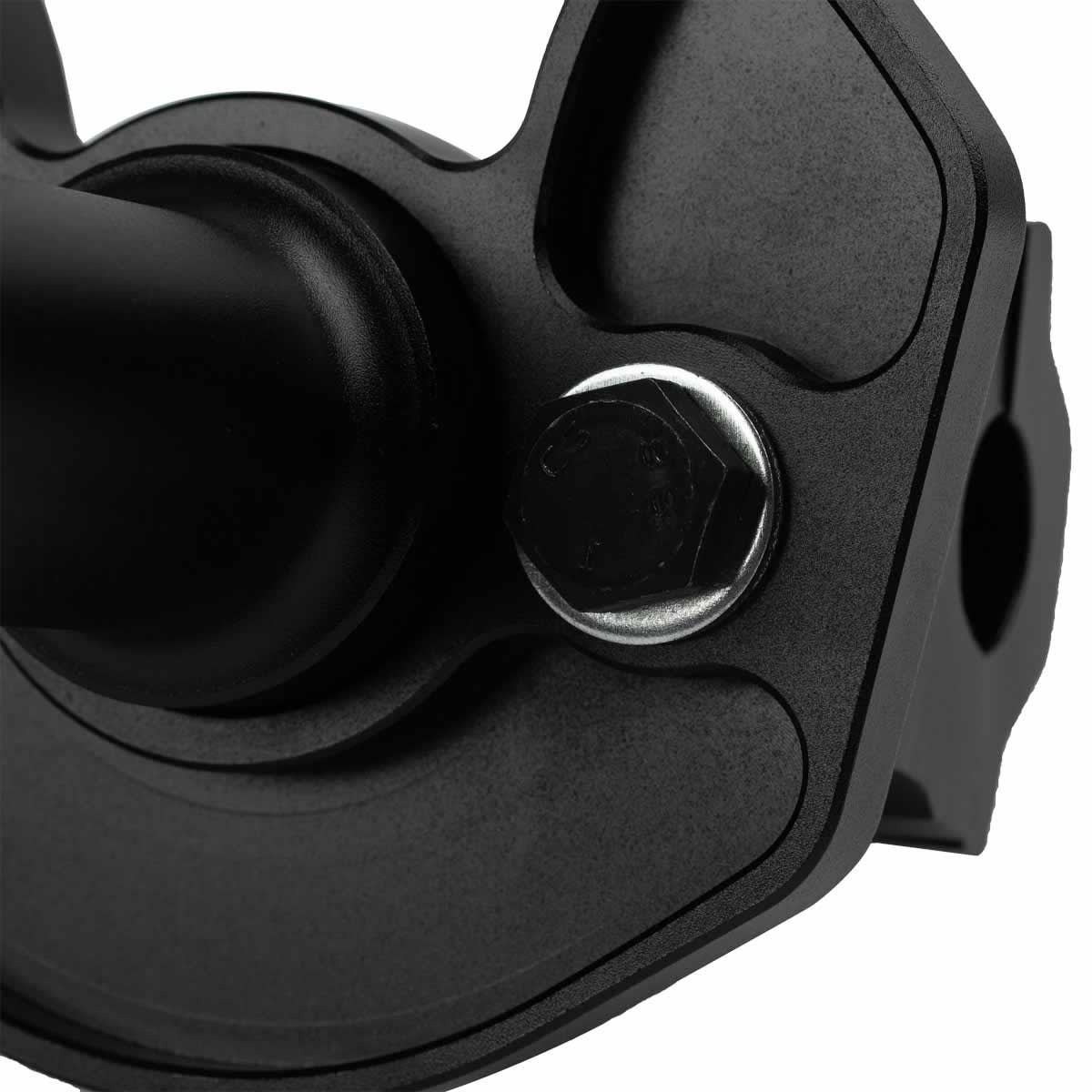 Soporte para volante con torres de 22mm para motos con semi manillar1