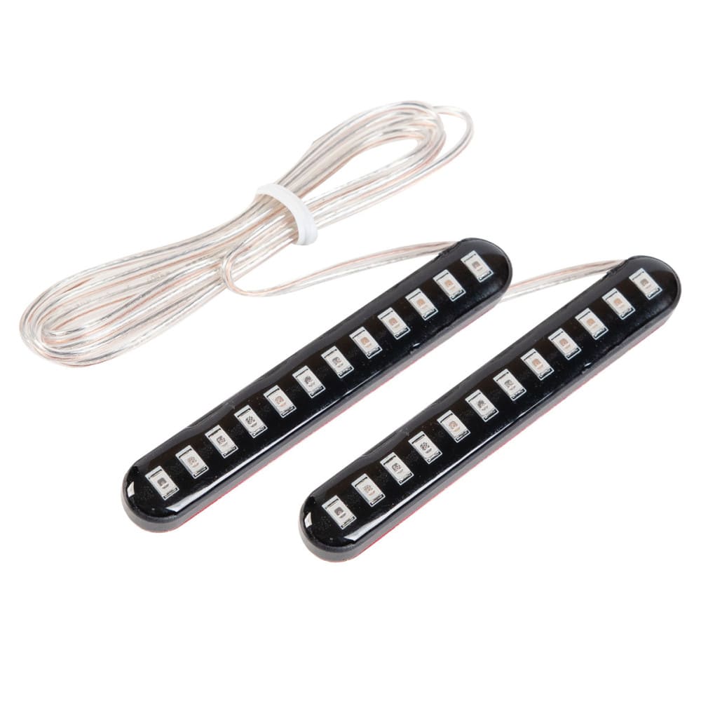 Set de intermitentes tira 12 led secuenciales para moto2
