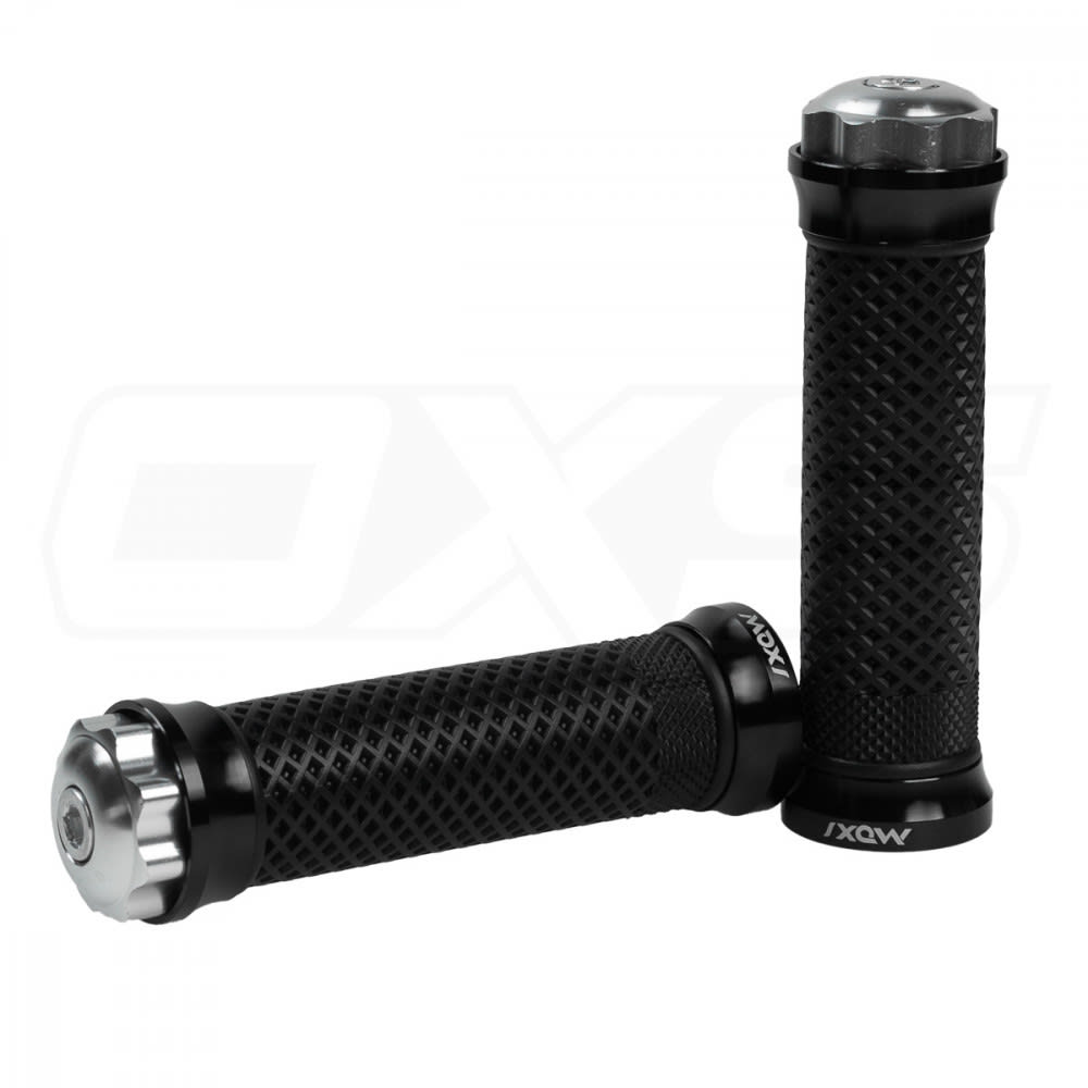 Puños para moto moxi metralla negro2