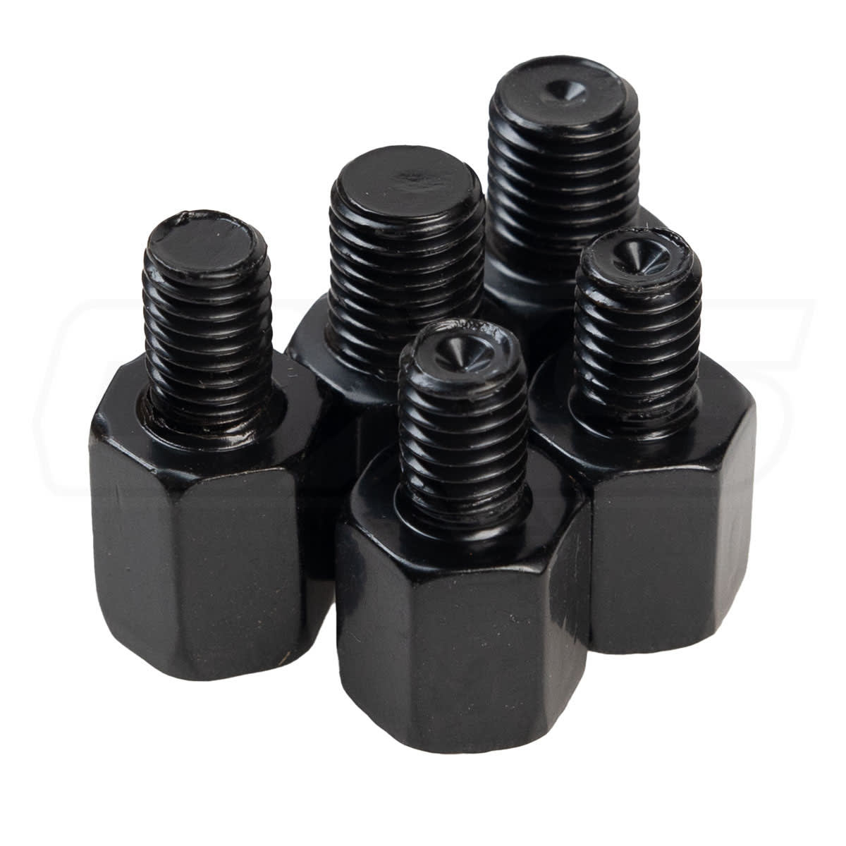 Espejos para moto cromado tipo chopper moxi1