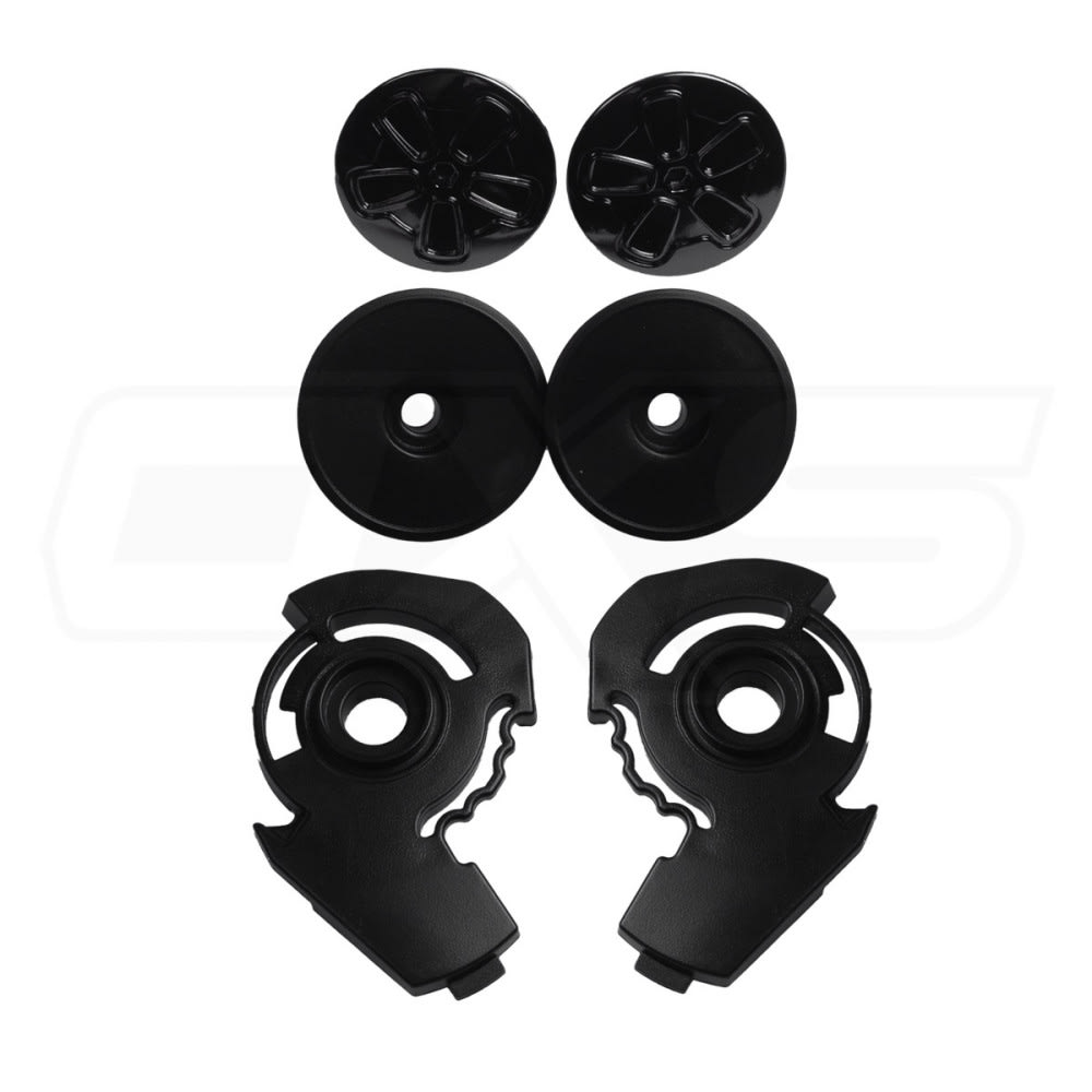 Set sistema de fijación para casco moto faseed fs9091