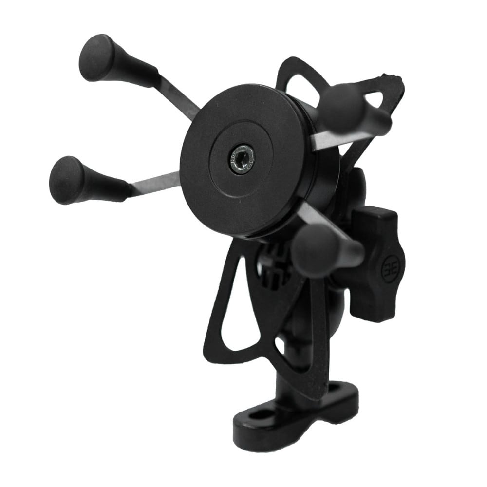 Soporte para celular moto moxi con base para espejo o volante tipo x1