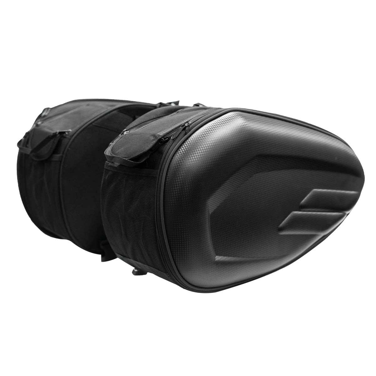 Set de Alforjas Bolsos Moto Semirigidas Expansibles Hasta 58lts3