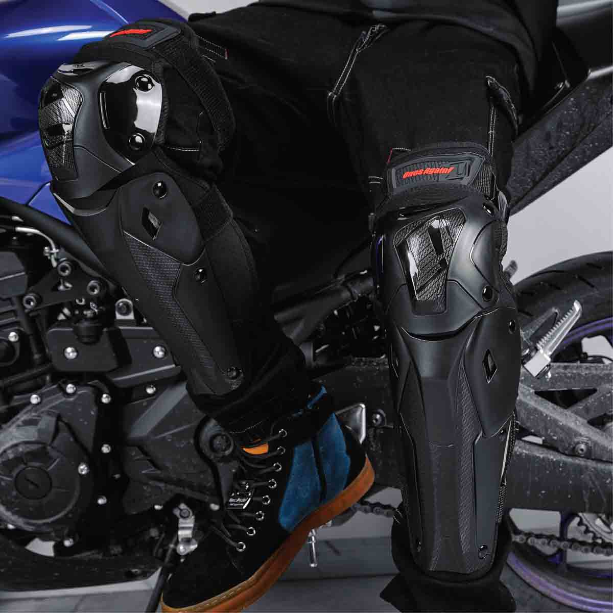 SET DE RODILLERAS PARA MOTO ONES AGAIN KP102