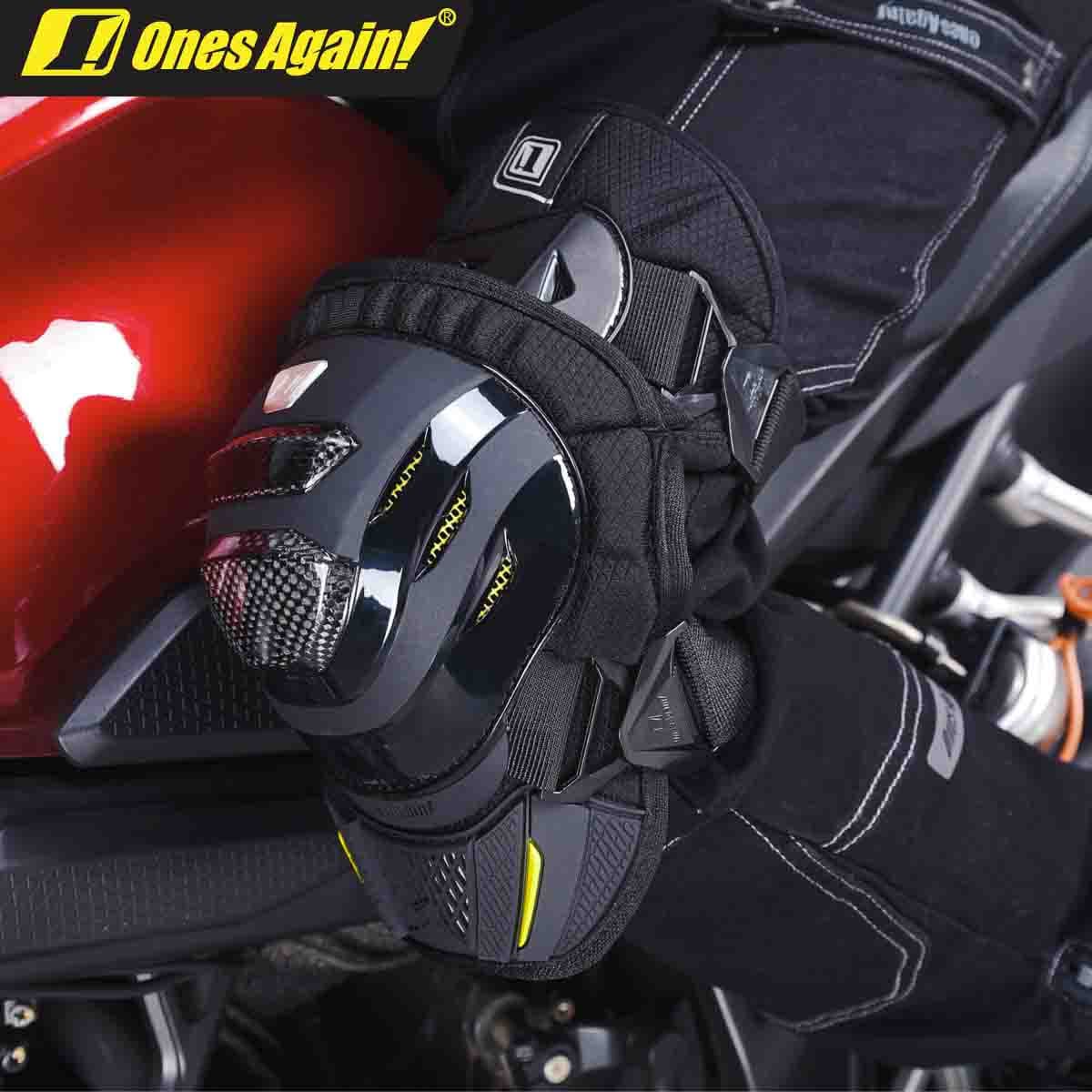 Rodilleras para moto ones again KP13 carbon4