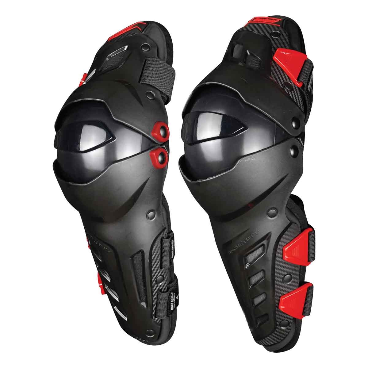 Rodilleras articuladas para moto ones again kp03 led phantom4