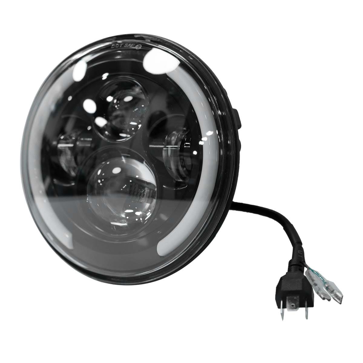 Foco principal para moto led tipo harley 45w 7 H41