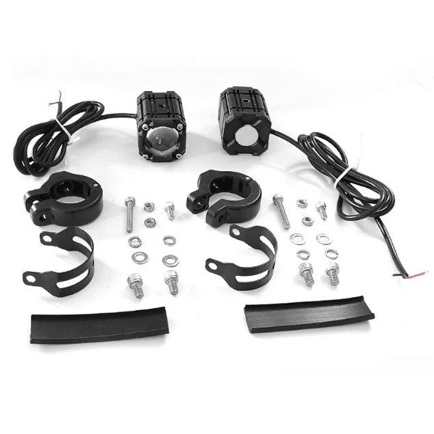 Set de neblineros led para moto hk lupa 15w3