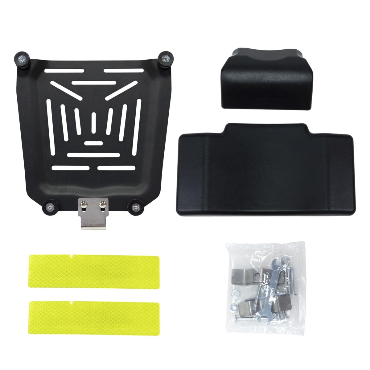 Maleta moto top case 4rs e702 45 litros aluminio silver desmontable8