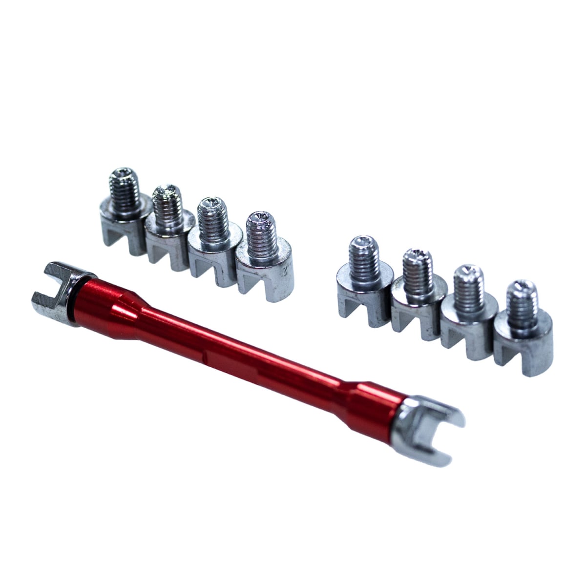 Set llave para rayos motocicleta multiples medidas aluminio2