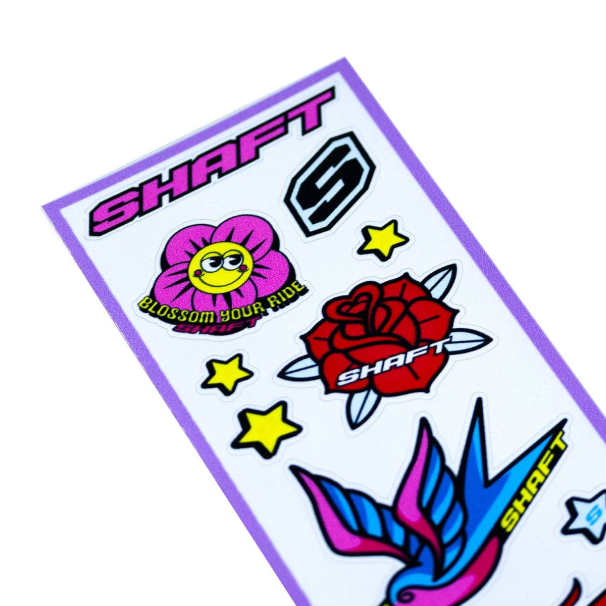 Set de adhesivos shaft woman reflectantes2