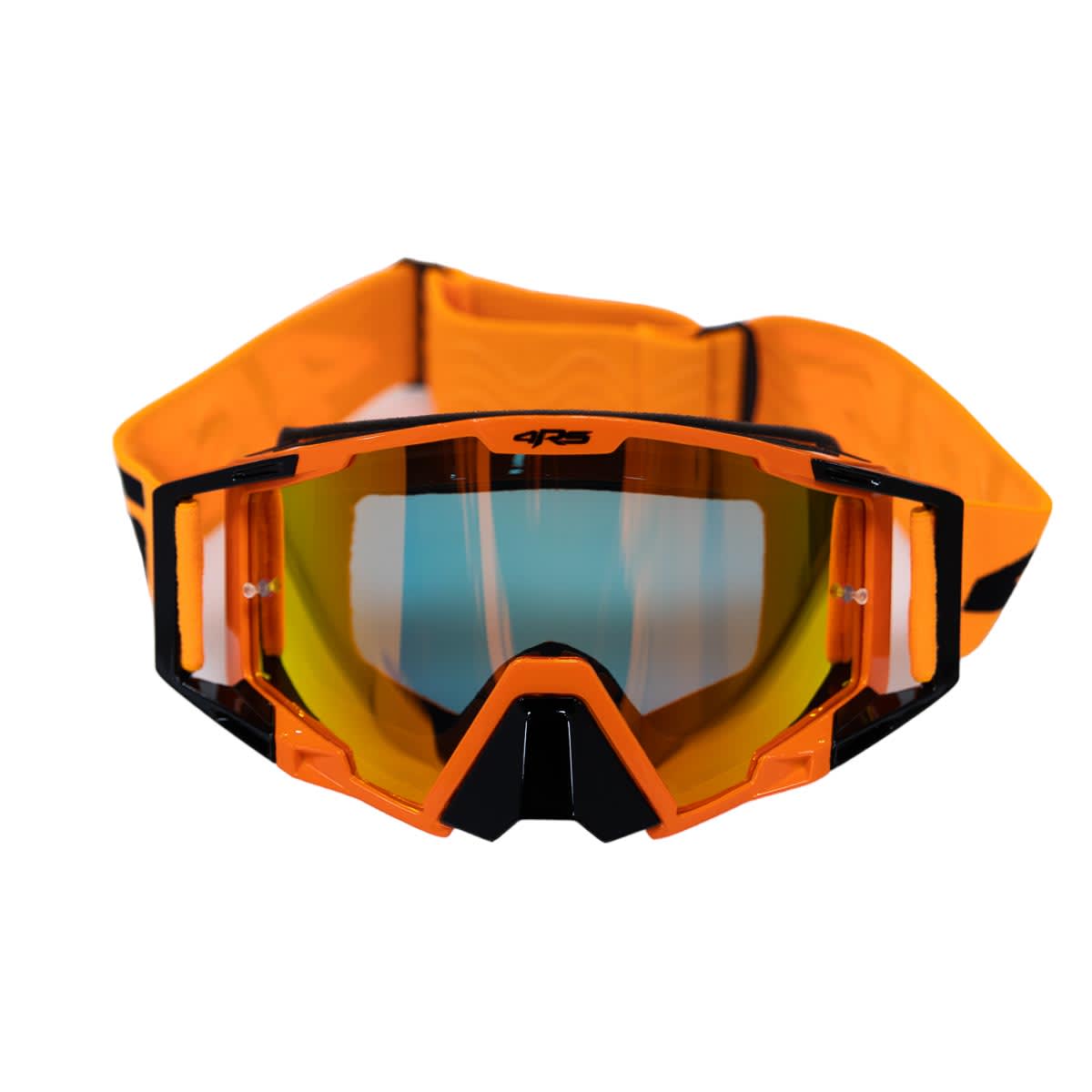 Antiparras para moto 4rs evo naranja motocross enduro mtb2