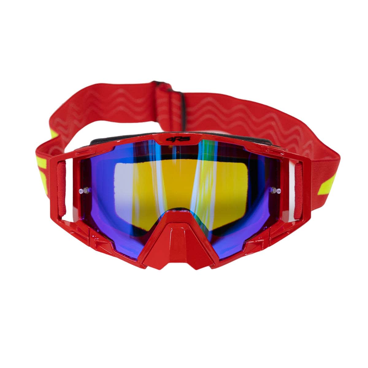 Antiparras para moto 4rs evo rojo motocross enduro mtb2